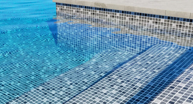 Swimming Pool Lining Mosaic
