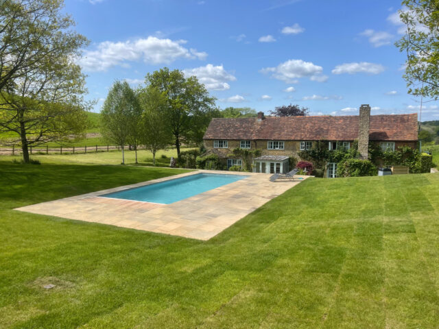 Garden Swimming Pool Installation